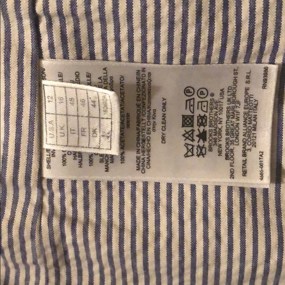 🚫SOLD🚫346 Brooks Brothers Blue Blazer - Picture 8 of 8